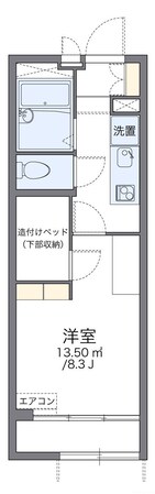 レオパレスヴィラ　ノーバIIの物件間取画像